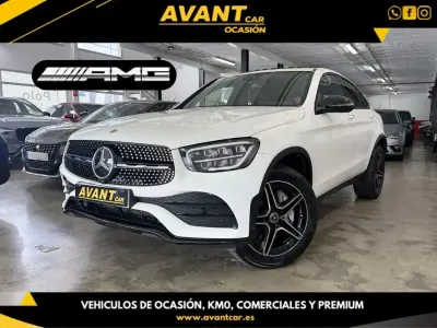 Usado Mercedes GLC300e 320 CV (235 kW) 2021 Blanco SUV