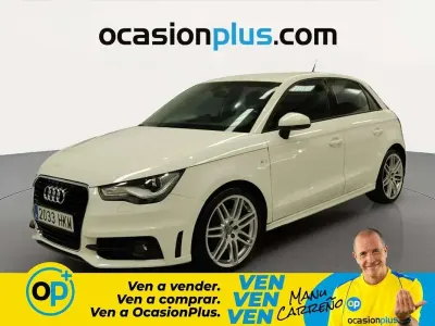 Usado Audi A1 Sportback Ambition 122 CV (89 kW) 2012 Blanco Utilitario
