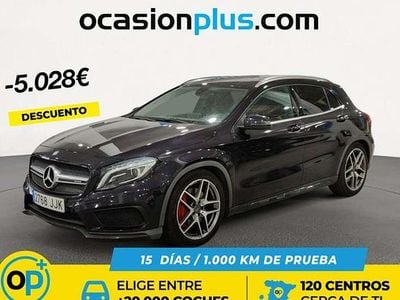 Usado Mercedes GLA45 AMG AMG 381 CV (280 kW) 2015 Negro SUV