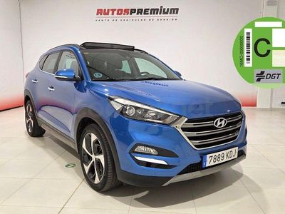 Usado Hyundai Tucson 136 CV (100 kW) 2017 Azul SUV