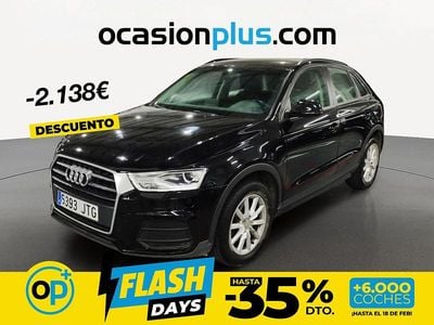 Usado Audi Q3 Attraction 150 CV (110 kW) 2016 Negro SUV