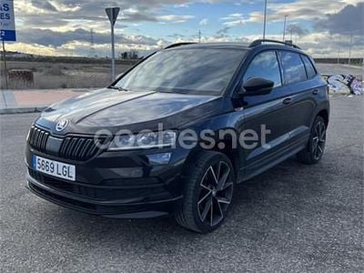 Usado Skoda Karoq SportLine 150 CV (110 kW) 2020 Negro SUV