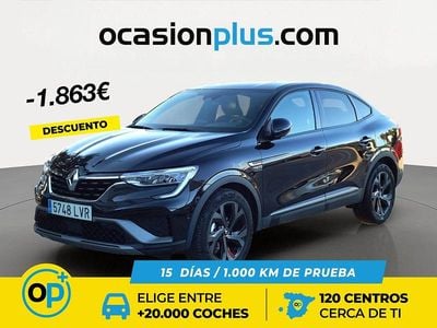 Usado Renault Arkana RS Line 140 CV (102 kW) 2021 Negro SUV