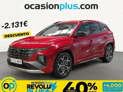 Usado Hyundai Tucson N Line 150 CV (110 kW) 2023 Rojo SUV