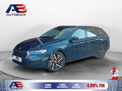 Usado Skoda Octavia Style 204 CV (150 kW) 2021 Azul Familiar
