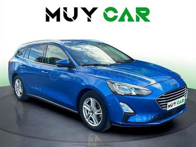 Usado Ford Focus Trend 120 CV (88 kW) 2021 Azul Berlina