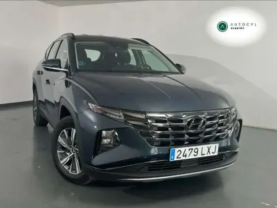 Usado Hyundai Tucson 136 CV (100 kW) 2022 Gris SUV