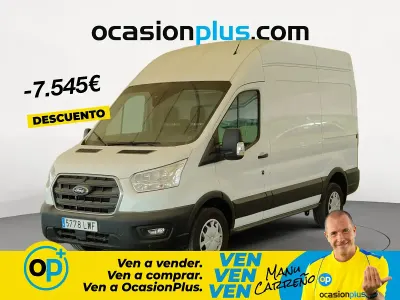 Usado Ford Transit Custom Trend 130 CV (95 kW) 2022 Blanco Berlina