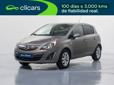 Usado Opel Corsa Selective 90 CV (66 kW) 2014 Marrón Utilitario