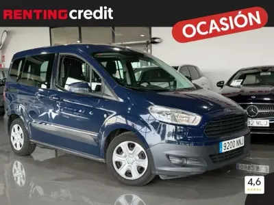 Usado Ford Transit Courier 2017 Azul Van