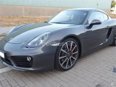 Usado Porsche Cayman 325 CV (239 kW) 2016 Gris / plata Coupe