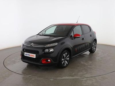 Usado Citroën C3 Feel 82 CV (60 kW) 2017 Negro Berlina