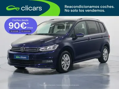 Usado VW Touran Advance 122 CV (89 kW) 2021 Azul Monovolumen