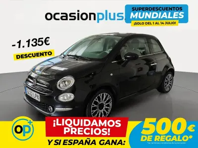 Usado Fiat 500 Connect 70 CV (51 kW) 2021 Negro Utilitario