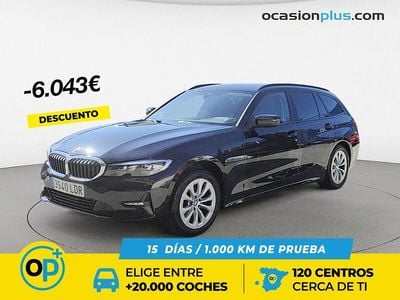 Negro Usado 2019 BMW 318 Familiar | 20.190 € (Precio justo)