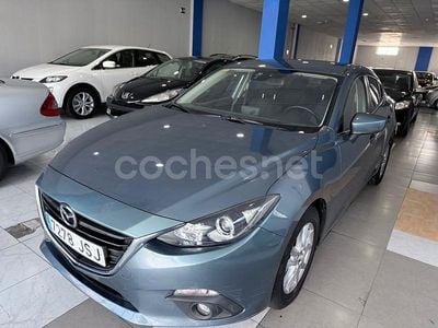 Usado Mazda 3 Style 105 CV (77 kW) 2016 Azul Berlina