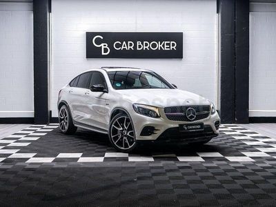 Usado Mercedes GLC43 AMG 367 CV (269 kW) 2018 Blanco Coupe