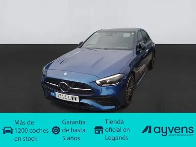 Usado Mercedes C220 200 CV (147 kW) 2022 Azul Berlina