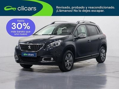 Usado Peugeot 2008 Style 82 CV (60 kW) 2018 Gris / plata SUV