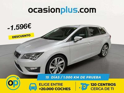Gris plata Usado 2016 Seat Leon FR Monovolumen | 13.704 € (Precio justo)