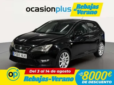 Usado Seat Ibiza FR 105 CV (77 kW) 2012 Negro Utilitario