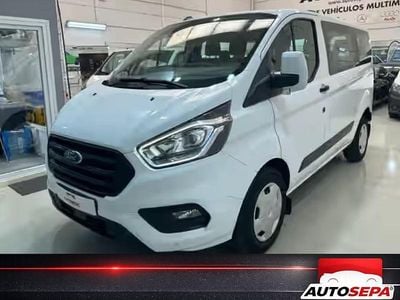 Usado Ford Transit Custom Trend 130 CV (95 kW) 2020 Blanco Familiar