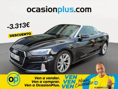 Usado Audi A5 Cabriolet Advanced Plus 163 CV (119 kW) 2020 Negro Descapotable