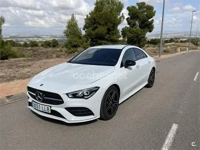 Usado Mercedes CLA200 150 CV (110 kW) 2020 Blanco Coupe