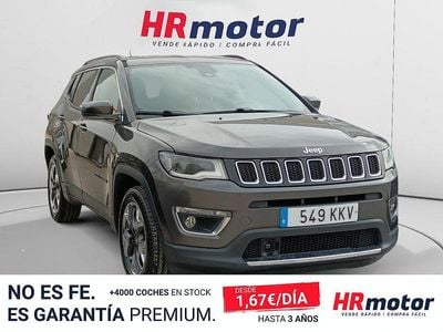 Usado Jeep Compass Limited 140 CV (102 kW) 2018 Marrón SUV