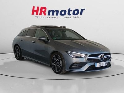Usado Mercedes CLA35 AMG AMG 306 CV (225 kW) 2021 Gris Familiar