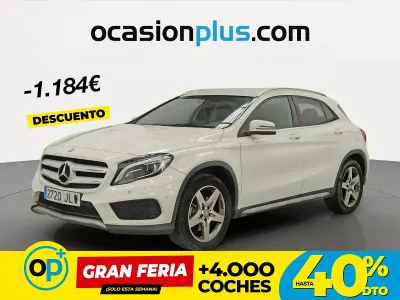 Usado Mercedes GLA220 AMG line 177 CV (130 kW) 2016 Blanco SUV