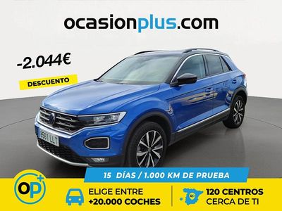 Usado VW T-Roc Advance 150 CV (110 kW) 2020 Azul SUV