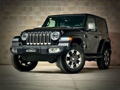 Usado Jeep Wrangler Sahara 200 CV (147 kW) 2020 Negro SUV