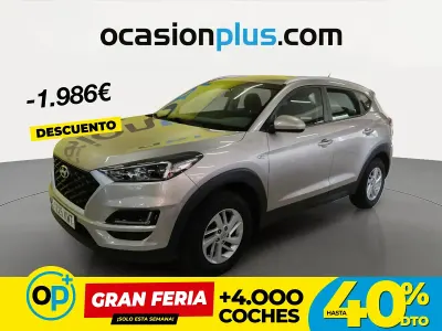 Usado Hyundai Tucson 132 CV (97 kW) 2019 Gris SUV
