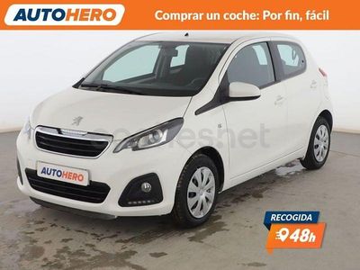 Usado Peugeot 108 Active 72 CV (52 kW) 2019 Blanco Berlina