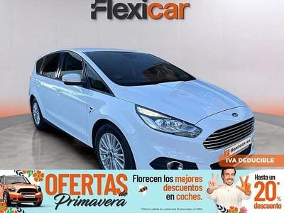 Usado Ford S-MAX Titanium 180 CV (132 kW) 2017 Blanco Monovolumen