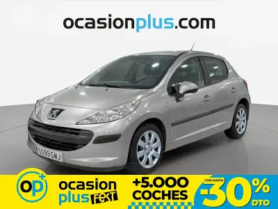 Usado Peugeot 207 95 CV (69 kW) 2009 Gris Utilitario