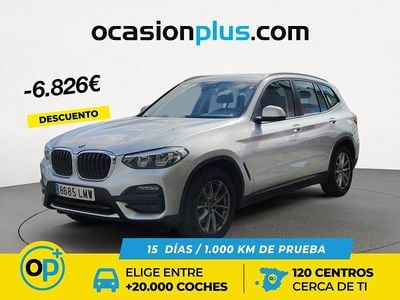 Usado BMW X3 184 CV (135 kW) 2021 Gris SUV