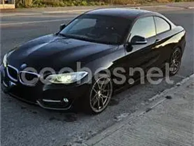 Usado BMW 220 Sport Line 184 CV (135 kW) 2015 Negro Coupe