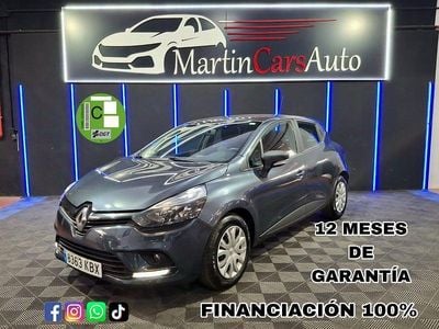 Usado Renault Clio IV Life 75 CV (55 kW) 2017 Gris / plata Berlina