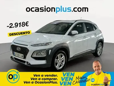 Usado Hyundai Kona 120 CV (88 kW) 2018 Blanco SUV