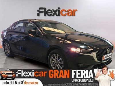 Usado Mazda 3 Prime-Line 140 CV (102 kW) 2025 Negro Berlina