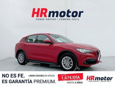 Usado Alfa Romeo Stelvio Business 160 CV (117 kW) 2019 Rojo SUV