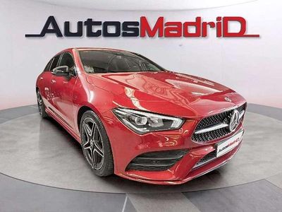 Usado Mercedes CLA200 Shooting Brake 150 CV (110 kW) 2021 Rojo Familiar