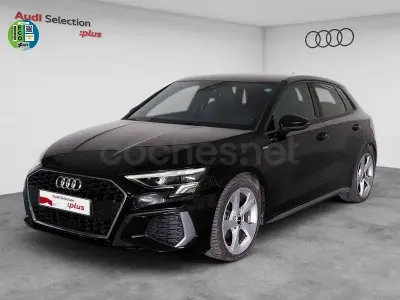 Usado Audi A3 S-Line 150 CV (110 kW) 2024 Negro Berlina