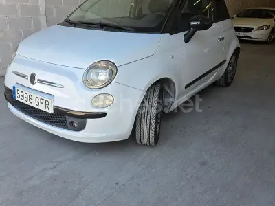 Usado Fiat 500 Sport 75 CV (55 kW) 2008 Blanco Berlina