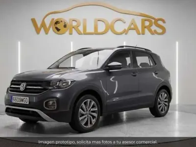 Usado VW T-Cross Advance 95 CV (69 kW) 2023 Gris SUV