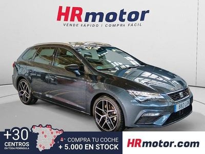 Gris / plata Usado 2020 Seat Leon FR Familiar | 20.610 € (Precio justo)
