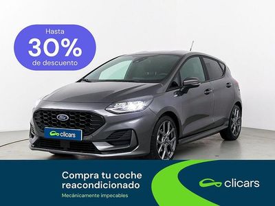 Usado Ford Fiesta ST-Line 125 CV (91 kW) 2023 Gris / plata Utilitario