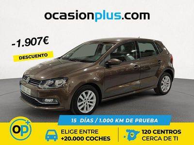 Marrón Usado 2015 VW Polo Advance Utilitario | 8843 € (Precio justo)